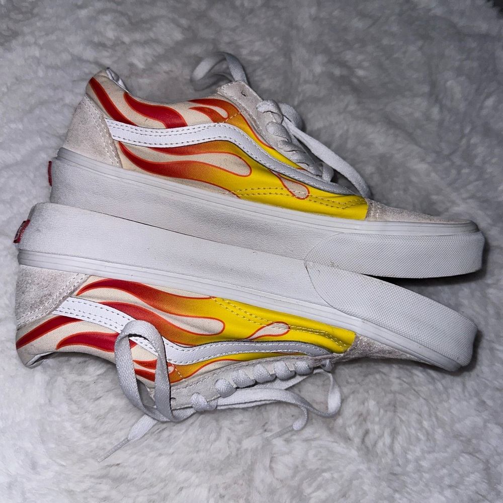 Flame Old Skool Vans